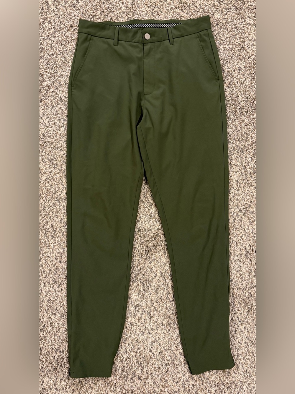 PRIMO 32” Tall Men’s Pants Green Joggers Golf Pants